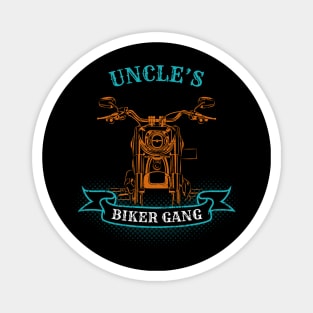 Uncle's Biker Gang Father's Day Magnet